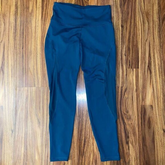 4 For $50 🎃Old Navy Teal Active Elevate Leggings W/ Mesh Details Women's Size S - Picture 8 of 8